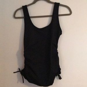 Joy Lab Black Side Tie Tank